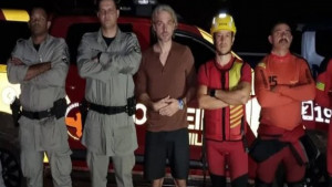 Bombeiros usam drone e mergulhadores em buscas por turista desaparecido na Chapada dos Veadeiros