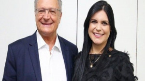 Ex-bolsonarista, Dayane Pimentel participa de encontro com vice-presidente Alckmin