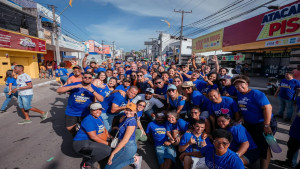 Time azul mostra força de Elinaldo para as eleições de 2024