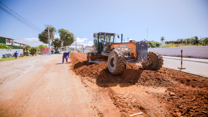 Obras de requalificação e urbanização de Itacimirim seguem em andamento