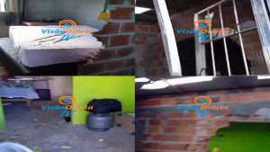 Noite de terror: família é sequestrada e tem sua casa parcialmente destruída em Camaçari