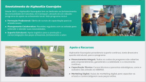 Alphaville Guarajuba fortalece artesanato local com programa de apoio sustentável
