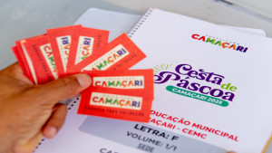 Cupons da Cesta de Páscoa serão entregues até quinta nos postos fixos