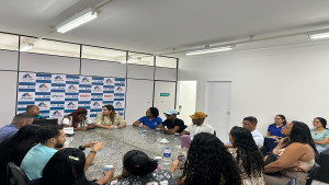 Equipe da Central de Regulação alinha estratégias para fortalecer o acesso aos serviços de saúde em Lauro de Freitas