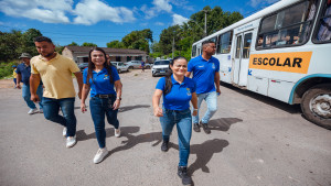 Prefeita acompanha ações da Operação Buraco Zero em Areia Branca