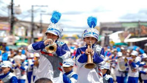 Desfile cívico na Gleba E abre comemoração dos 203 anos da Independência do Brasil
