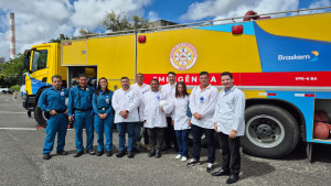 Representantes da Defesa Civil de Camaçari visitam unidade da Braskem no Polo Industrial