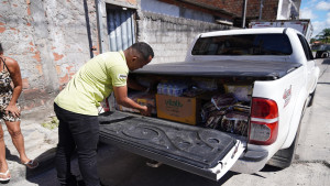 Prefeitura em Ação reforça atenção às mães atípicas com entrega de cestas básicas em Abrantes