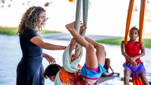 Cidade do Saber amplia atividades com estreia da modalidade dança acrobática