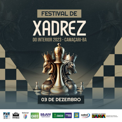 Camaçari sedia Festival de Xadrez neste domingo (3)