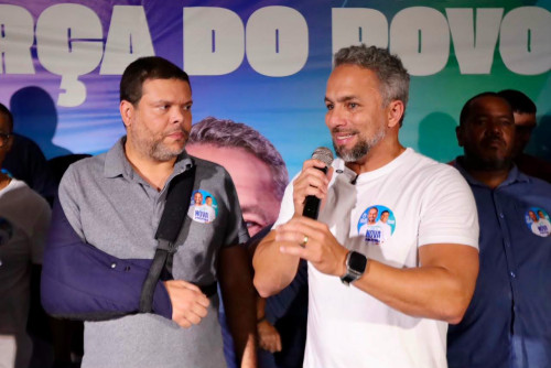 O pré candidato a deputado federal Flávio Matos inaugura Arena da Nova Política e apresenta Igor Dominguez em ato de união e construção de um novo futuro para a Bahia
